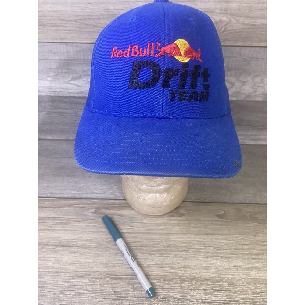 Drift Team Hat Cap Snap Back Blue RMR Rhys Millen Racing Mens Racing